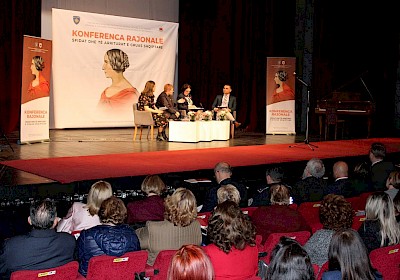 QKSGJ merr pjesë në Konferencës Rajonale mbi sfidat dhe të arriturat e gruas shqiptare në periudhën e pas luftës